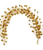 Gold  Women's Hair Veni Hair Gajara