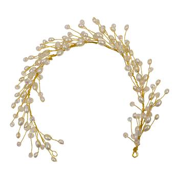 White  Women's Hair Veni Hair Gajara 1