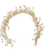 White  Women's Hair Veni Hair Gajara