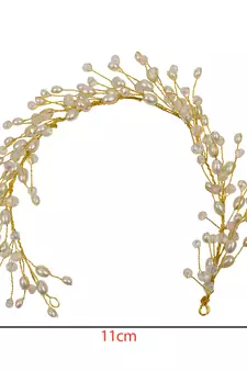 White  Women's Hair Veni Hair Gajara
