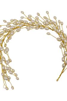 White  Women's Hair Veni Hair Gajara