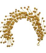 Gold  Women's Hair Veni Hair Gajara