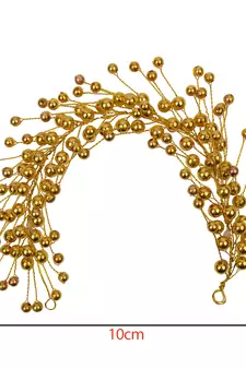 Gold  Women's Hair Veni Hair Gajara