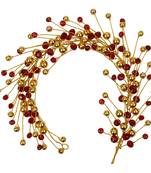 Gold  Women's Hair Veni Hair Gajara