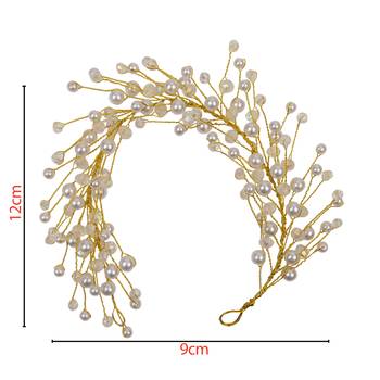 Gold  Women's Hair Veni Hair Gajara 2