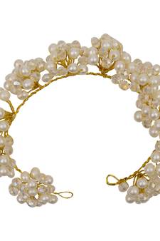 White  Women's Hair Veni Hair Gajara