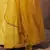 Mustard Yellow Thread and Sequins Embroidered Heavy Georgette Fabric Indian wedding Lehenga Dress