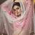Pink Zari and Dori embroidered Malai Satin Silk Fabric Indian Dress Wedding Lehenga Designs
