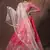 Pink Zari and Dori embroidered Malai Satin Silk Fabric Indian Dress Wedding Lehenga Designs