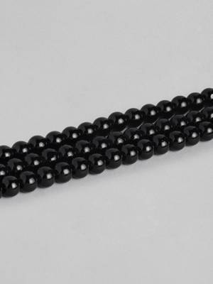 Black beaded_jewellery Yellow Gold Alloy   Necklace 3