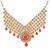 Pearl Kundan Designer White Chokar Necklace Set with Earings for Women and Girls