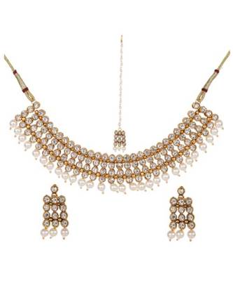 Kundan Chokar Jewellery for Women 3