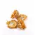 Deluxe Antique Gold Jhumka Earrings
