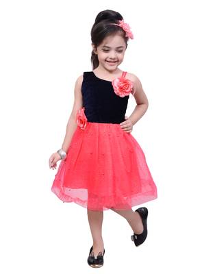 Girls Midi/Knee Length Party Dress 1