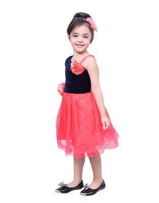 Girls Midi/Knee Length Party Dress 2