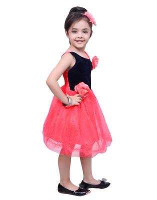 Girls Midi/Knee Length Party Dress 3