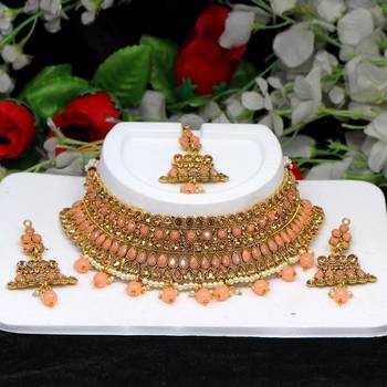 Orange necklace-sets 2