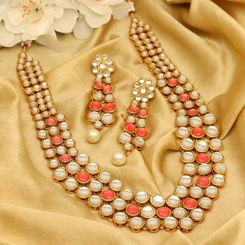 Orange necklace-sets 1