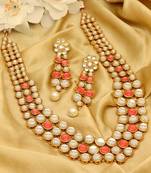 Orange necklace-sets