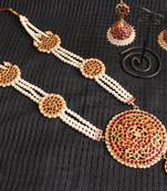 Traditional Pearl 3 Layer Long Haar Set   