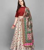  Women's silk Lehenga Choli