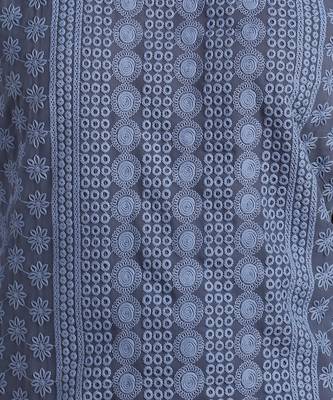 Grey embroidered georgette chikankari-kurtis 4
