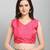  Women's Silk Blend Semi-stitched Lehenga Choli 