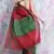 Green woven cotton saree with blouse