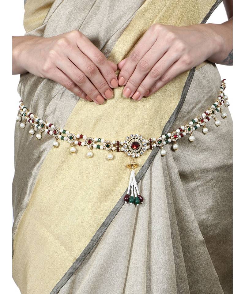 Gold gold plated Yellow Gold Alloy   kamarbandh