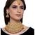 Gold gold plated Yellow Gold Alloy   Necklace   Pair Earring   Maangtika