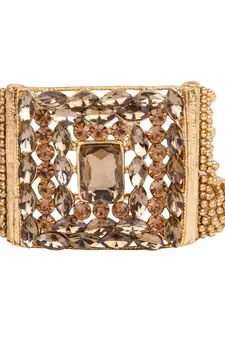 Tan gold plated Yellow Gold Alloy   Bracelet