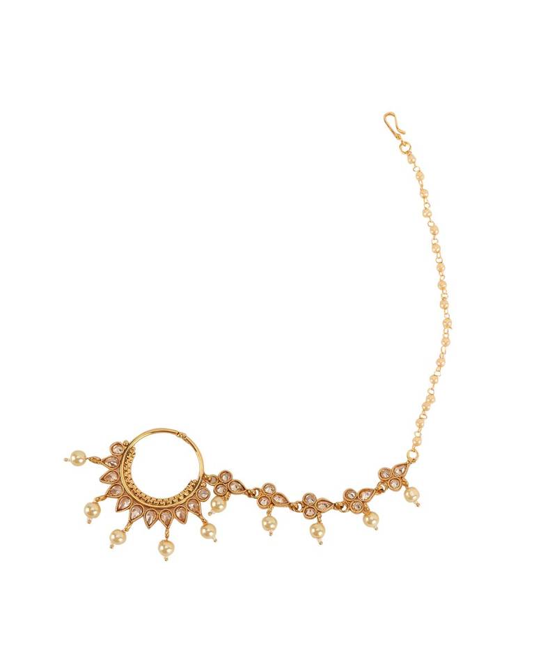 Gold gold plated Yellow Gold Alloy   Nosering