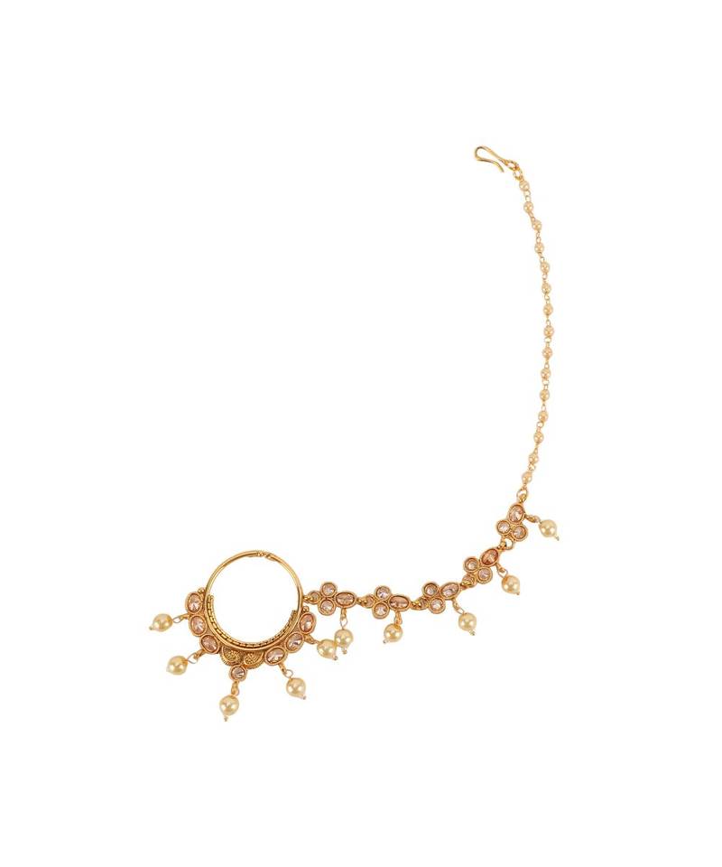 Gold gold plated Yellow Gold Alloy   Nosering