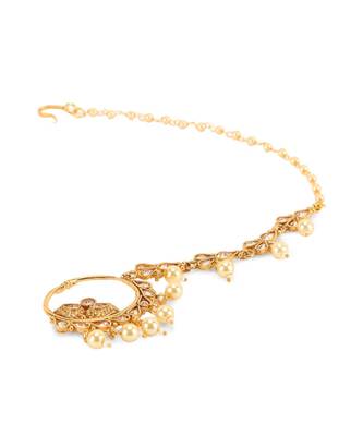 Gold gold plated Yellow Gold Alloy   Nosering 2