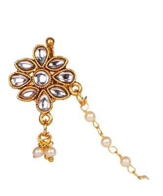 Gold gold plated Yellow Gold Alloy   Nosering 1