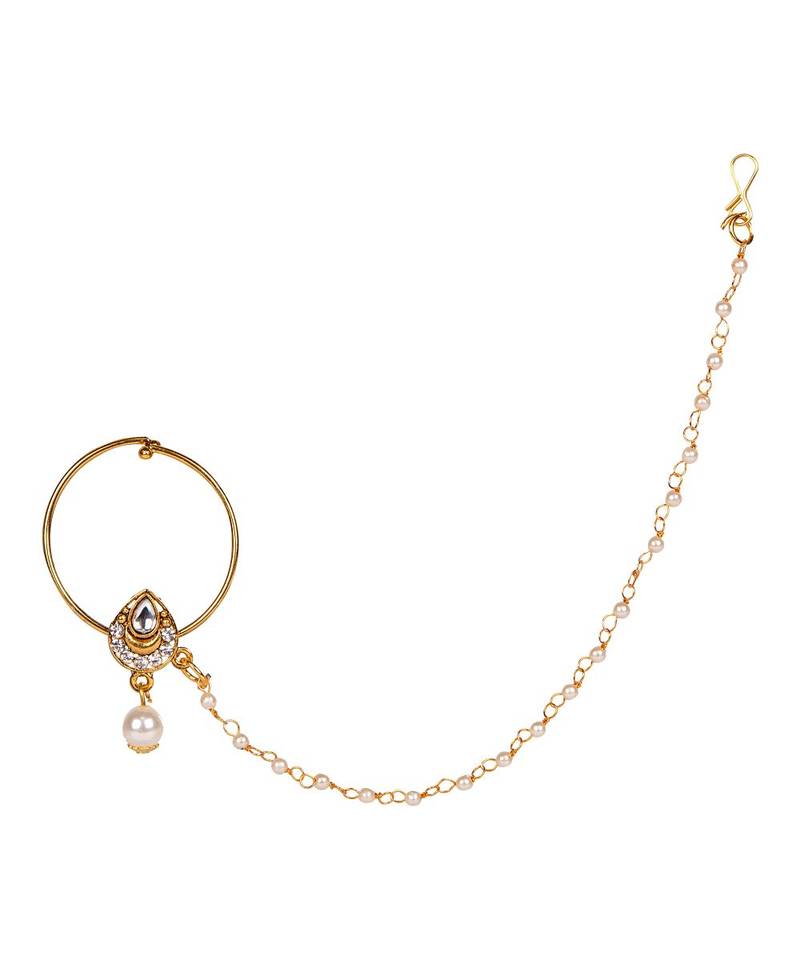 Gold gold plated Yellow Gold Alloy   Nosering