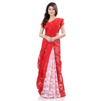   multicolor hand woven cotton saree  1