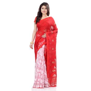   multicolor hand woven cotton saree  5