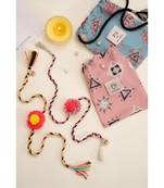 Assorted Embroidered Rakhis for Men/Boys (Set of 2)