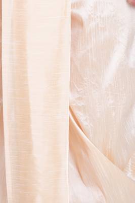 Men's Traditional Beige Coloured Plain Art Silk Dhoti 6