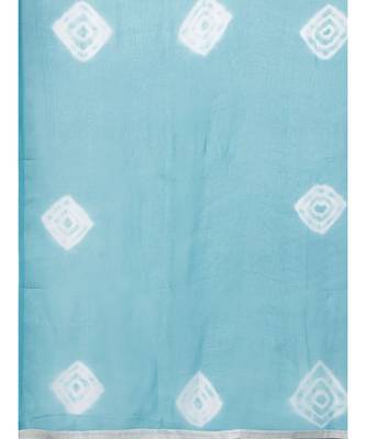 Jute Cotton Embroidered Kurta Set with Bandhej Palazzo and Mirror Embellishments 4