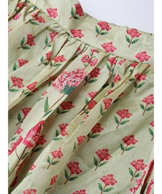 Pink Printed silk blend readymade-lehenga-cholis 6