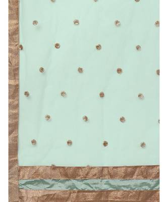 green embroidered Net readymade-lehenga-cholis 5
