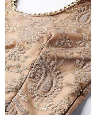 Gold embroidered Net readymade-lehenga-cholis 4