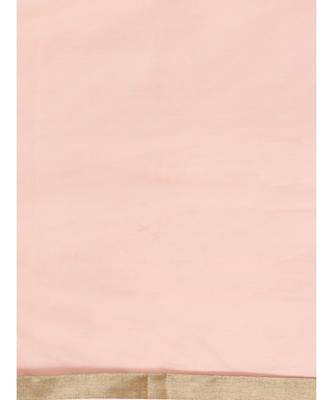 Orange plain Art Silk readymade-lehenga-cholis 6