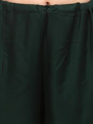 Mustard & Green Color Bandhani Unstitched Dress Material 3