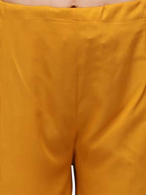 Green & Mustard Color Bandhani Unstitched Dress Material 3