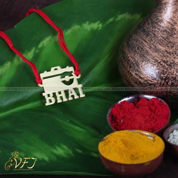 Dashing wala Bhai and Camera wala Bhai Fancy Rakhi for Lovely Brother 3