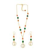 Multicolor jade necklace-sets