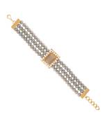 Grey pearl Yellow Gold Alloy   Bracelet